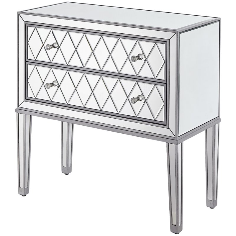 Elegant Decor Reflexion 2 Drawer 34