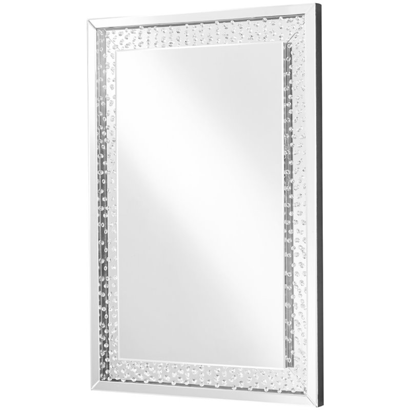 Elegant Decor Sparkle 47 X 31, Modern Wall Mirror By Elegant Decor