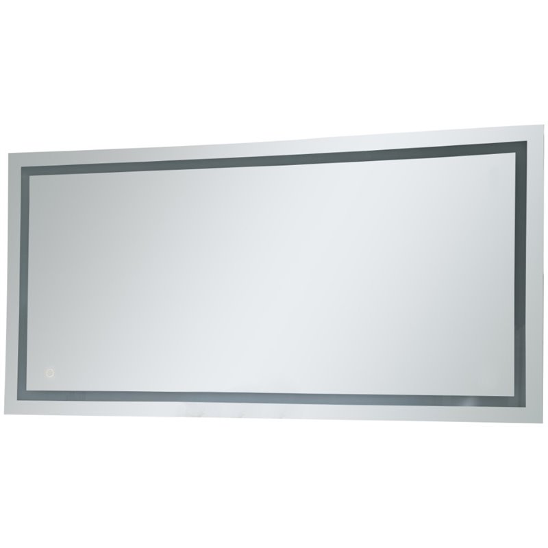 Amorho LED Bathroom Mirror 36x 36 with Front and Backlight