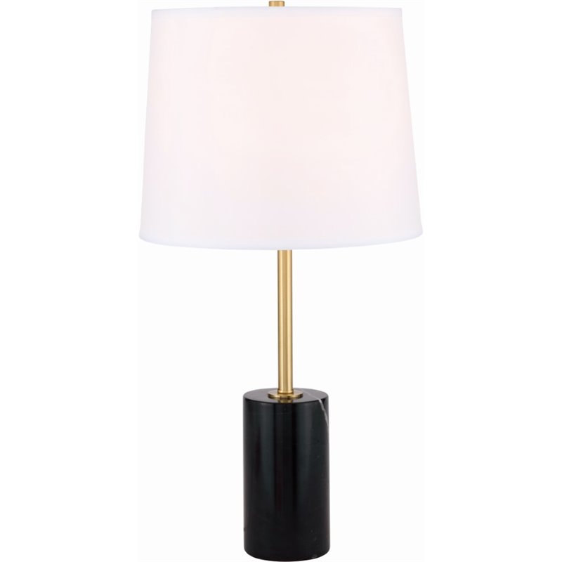 marble base table lamp