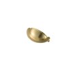 Elegant Decor Claude Zinc Alloy Cup Bar Pull Multipack in Gold (Set of 10)