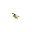 Elegant Decor Claude Zinc Alloy Cup Bar Pull Multipack in Gold (Set of 10)