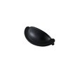 Elegant Decor Claude Zinc Alloy Cup Bar Pull Multipack in Black (Set of 10)