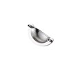 Elegant Decor Claude Zinc Alloy Cup Bar Pull Multipack in Nickel (Set of 10)