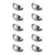 Elegant Decor Claude Zinc Alloy Cup Bar Pull Multipack in Nickel (Set of 10)
