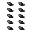 Elegant Decor Claude Zinc Alloy Cup Bar Pull Multipack in Bronze (Set of 10)