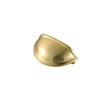 Elegant Decor Atticus Zinc Alloy Cup Bar Pull Multipack in Gold (Set of 10)