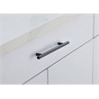 Elegant Decor Quinn Zinc Alloy Bar Pull Multipack in Black (Set of 10)