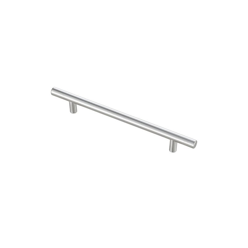 Elegant Decor Quinn Zinc Alloy Bar Pull Multipack in Nickel (Set of 10)