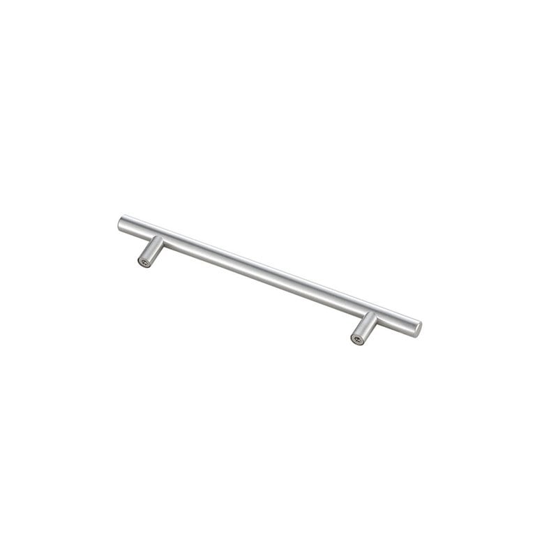 Elegant Decor Quinn Zinc Alloy Bar Pull Multipack in Nickel (Set of 10)