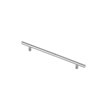 Elegant Decor Quinn Modern Zinc Alloy Bar Pull Multipack in Nickel (Set of 10)