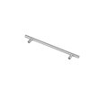 Elegant Decor Quinn Modern Zinc Alloy Bar Pull Multipack in Nickel (Set of 10)