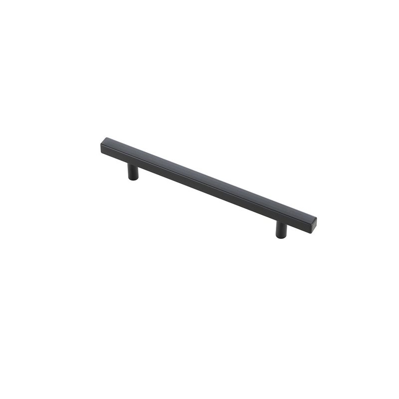 Elegant Decor Dior Zinc Alloy Bar Pull Multipack in Black (Set of 10)