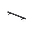 Elegant Decor Dior Zinc Alloy Bar Pull Multipack in Black (Set of 10)