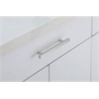 Elegant Decor Dior Zinc Alloy Bar Pull Multipack in Nickel (Set of 10)