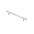 Elegant Decor Dior Zinc Alloy Bar Pull Multipack in Nickel (Set of 10)