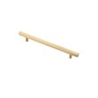 Elegant Decor Dior Zinc Alloy Bar Pull Multipack in Brass (Set of 10)