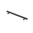 Elegant Decor Dior Modern Zinc Alloy Bar Pull Multipack in Black (Set of 10)