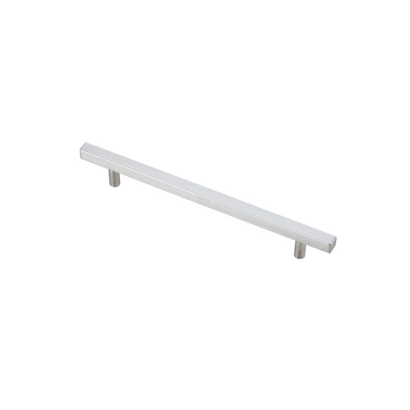 Elegant Decor Dior Modern Zinc Alloy Bar Pull Multipack in Nickel (Set of 10)