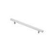 Elegant Decor Dior Modern Zinc Alloy Bar Pull Multipack in Nickel (Set of 10)