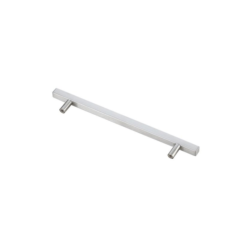 Elegant Decor Dior Modern Zinc Alloy Bar Pull Multipack in Nickel (Set of 10)