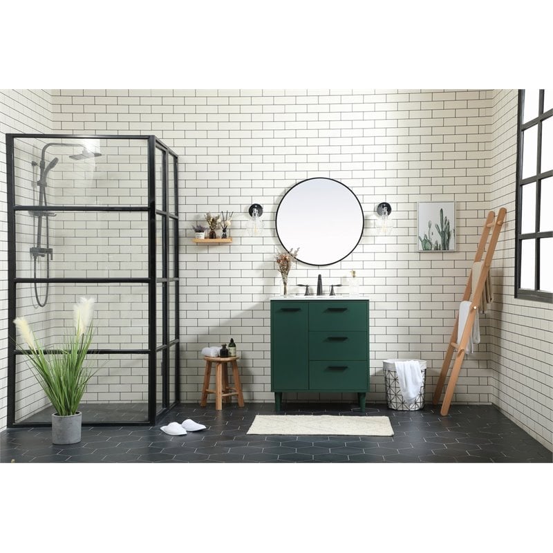 Elegant Decor Baldwin 30