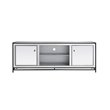 Elegant Decor James Mirrored TV Stand for TVs up to 65