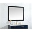 Elegant Decor Aqua 42x36