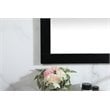 Elegant Decor Aqua 48x36