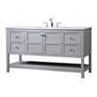 Elegant Decor Theo 60