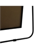 Elegant Decor Blaire Arch Modern Wood/Metal Full Length Mirror in Black
