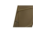 Elegant Decor Blaire Arch Modern Wood/Metal Full Length Mirror in Brass