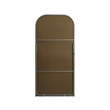 Elegant Decor Blaire Arch Modern Wood/Metal Full Length Mirror in Silver