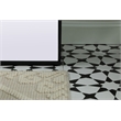 Elegant Decor Blaire Arch Modern MDF Wood/Iron Full Length Mirror in Black