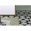 Elegant Decor Blaire Arch Modern MDF Wood/Iron Full Length Mirror in Brass