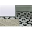 Elegant Decor Blaire Arch Modern MDF Wood/Iron Full Length Mirror in Silver