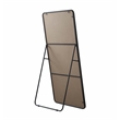 Elegant Decor Evermore Rectangle Wood/Iron Full Length Mirror in Black