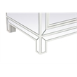 Elegant Decor Reflexion Wood Fireplace TV Stand for TVs up to 55