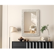 Elegant Decor Rectangle Cornhusk Mirror 24X36