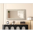 Elegant Decor Rectangle Cornhusk Mirror 24X42