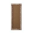 Elegant Decor Rectangle Cornhusk Mirror 24X60