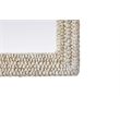 Elegant Decor Rectangle Cornhusk Mirror 24X60