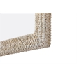 Elegant Decor Rectangle Cornhusk Mirror 24X60
