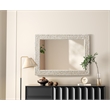 Elegant Decor Rectangle Cornhusk Mirror 27X36
