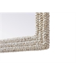 Elegant Decor Rectangle Cornhusk Mirror 27X36