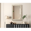 Elegant Decor Rectangle Cornhusk Mirror 27X42