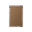 Elegant Decor Rectangle Cornhusk Mirror 27X42