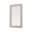 Elegant Decor Rectangle Cornhusk Mirror 27X42
