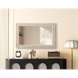 Elegant Decor Rectangle Cornhusk Mirror 27X42