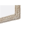 Elegant Decor Rectangle Cornhusk Mirror 27X42